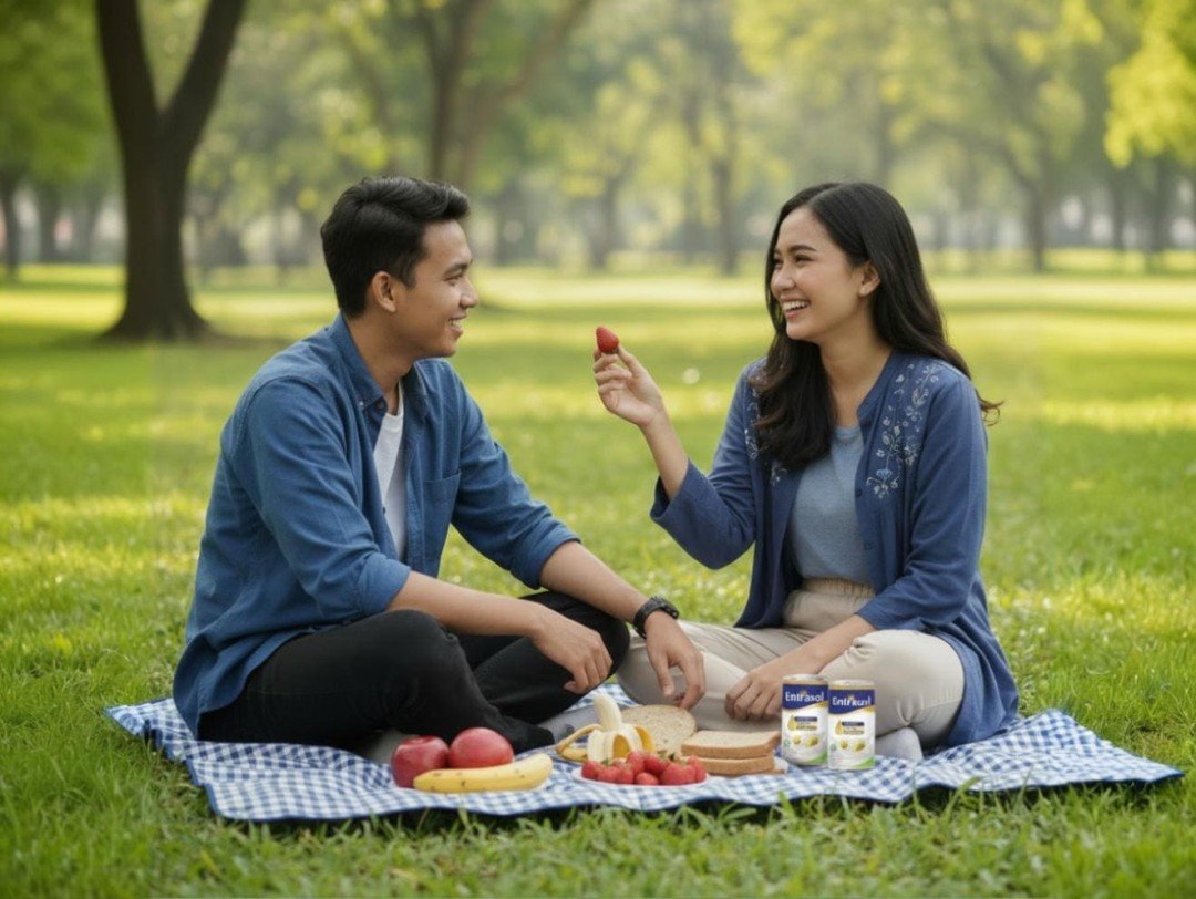 Entrasol Can Susu Steril dengan Ekstrak Buah Zaitun, Siap Temani Aktivitas dan Perjalananmu